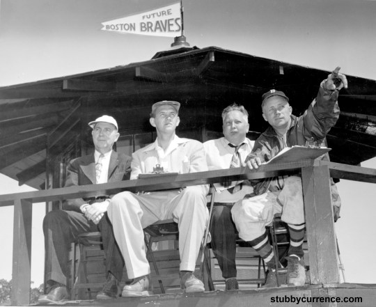 Stubby Currence and the Boston Braves