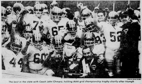 1975 Bluefield Beaver State Champions. Photo by Melvin Grubbs.