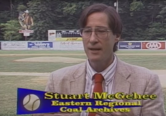 The late Stuart Mcgehee of the Eastern Regional Coal Archives